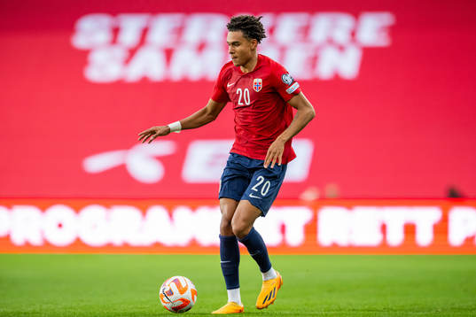 Antonio Nusa of Norway