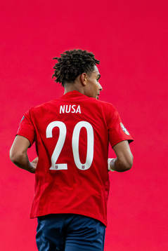 Antonio Nusa of Norway