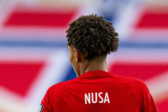 Antonio Nusa of Norway