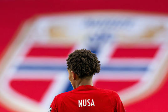 Antonio Nusa of Norway