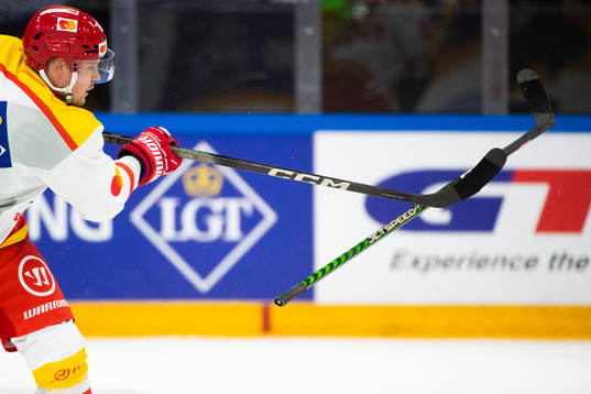 Ville Pokka of EHC Biel-Bienne