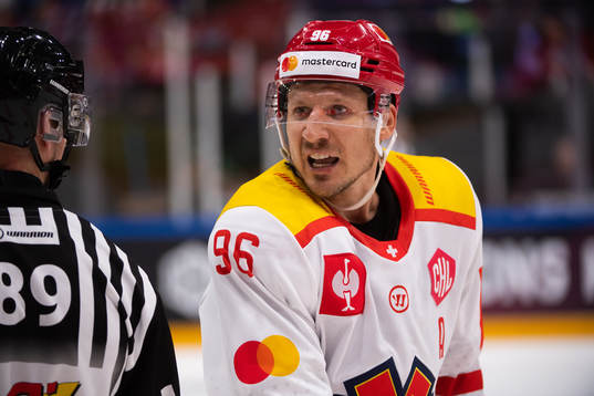 Damien Brunner of EHC Biel-Bienne