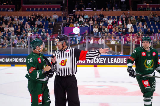 Patrik Lundh and Carl Dahlström of Färjestad