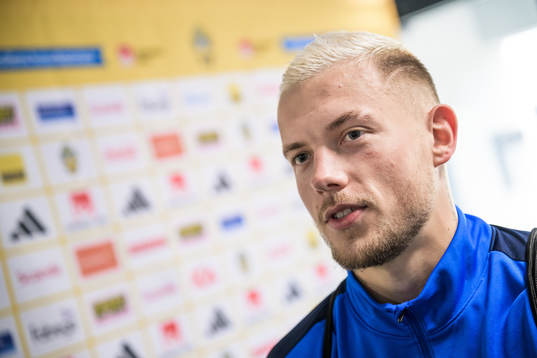 Erik Sorga of the Estonian national football team