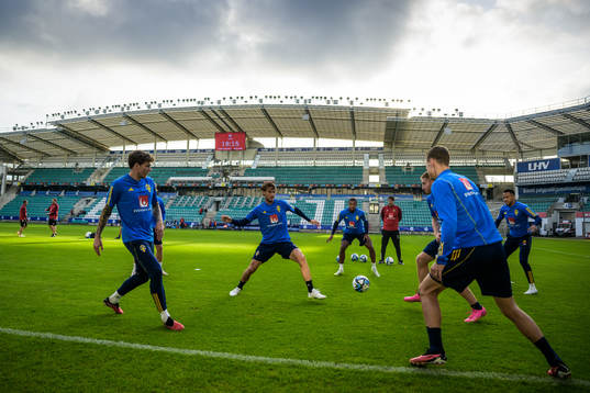 Victor Nilsson Lindelöf, Albin Ekdal, Isak Hien, Dejan