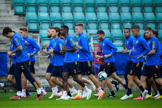 Victor Nilsson Lindelöf, Albin Ekdal, Alexander Isak, Emil
