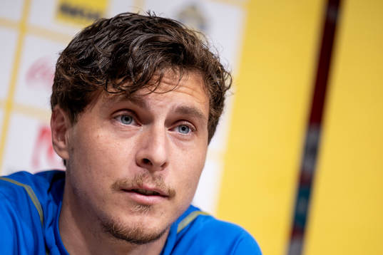 Victor Nilsson Lindelöf of the Swedish national football