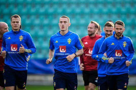Viktor Claesson, Gustaf Lagerbielke and Marcus Rohdén of