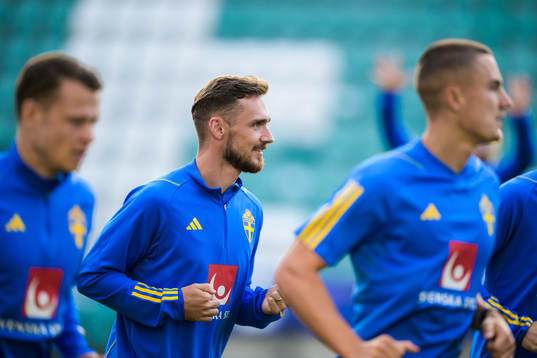 Linus Wahlqvist Egnell of the Swedish national football