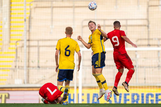 Casper Widell of Sweden and Mario Ilievski of North