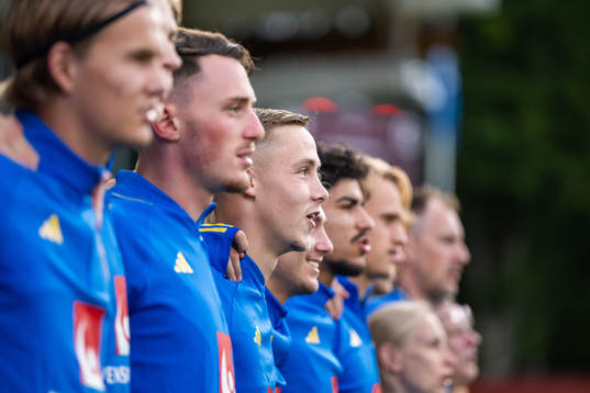 Noah Persson and Jacob Ondrejka of Sweden