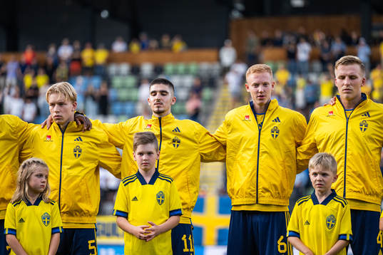 Daniel Svensson, Mayckel Lahdo, Hugo Larsson and Casper