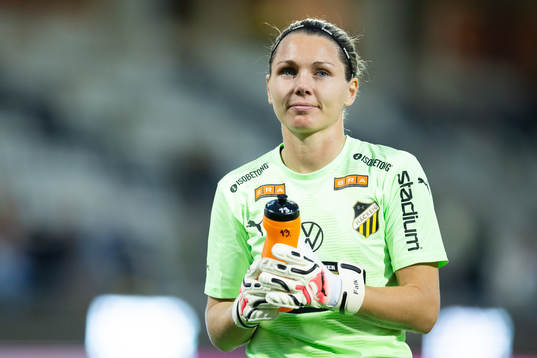 Häckens målvakt Jennifer Falk