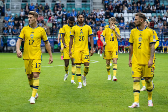 Viktor Gyökeres, Alexander Isak, Jens Cajuste, Samuel