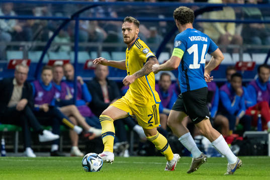 Linus Wahlqvist Egnell of Sweden and Konstantin Vassiljev