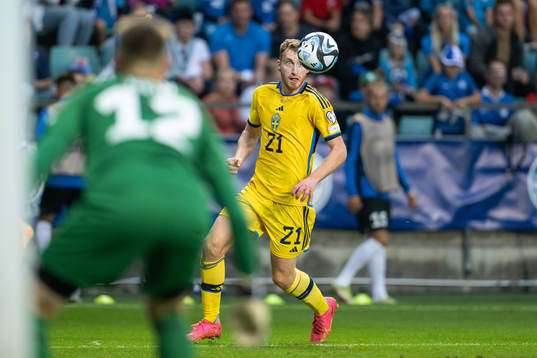 Dejan Kulusevski of Sweden