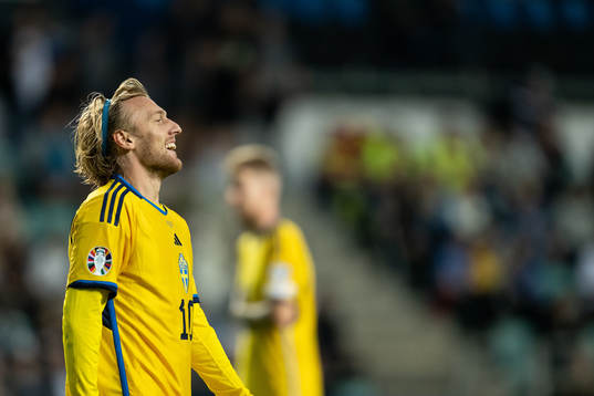 Emil Forsberg of Sweden