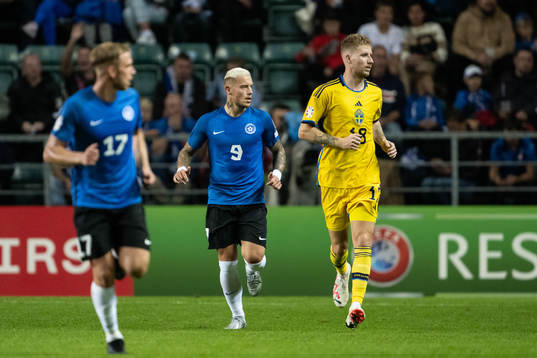 Erik Sorga of Estonia and Samuel Gustafson of Sweden