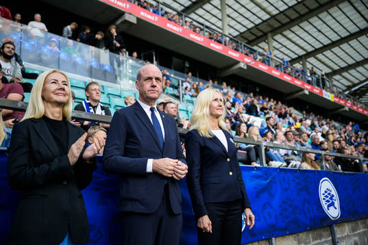 Fredrik Reinfeldt, president of the Swedish Football