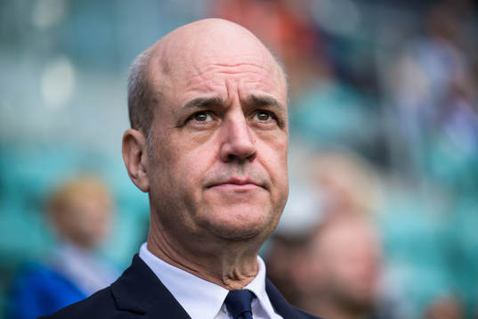 Fredrik Reinfeldt, president of the Swedish Football