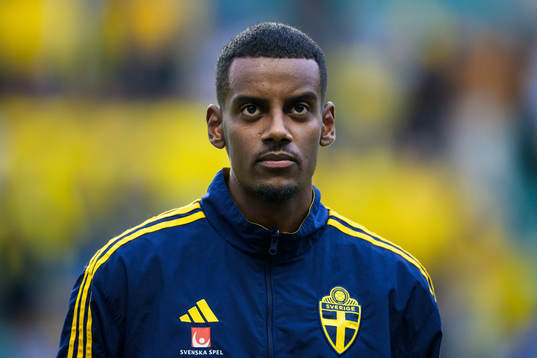 Alexander Isak of Sweden