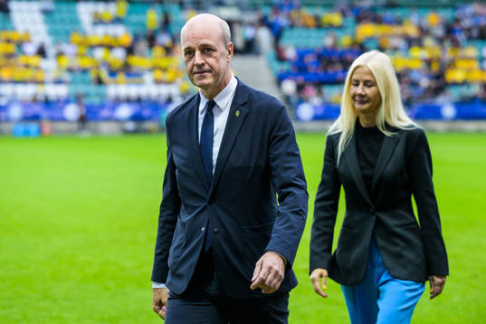 Fredrik Reinfeldt, president of the Swedish Football