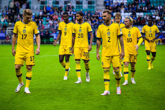 Viktor Gyökeres, Alexander Isak, Jens Cajuste, Linus