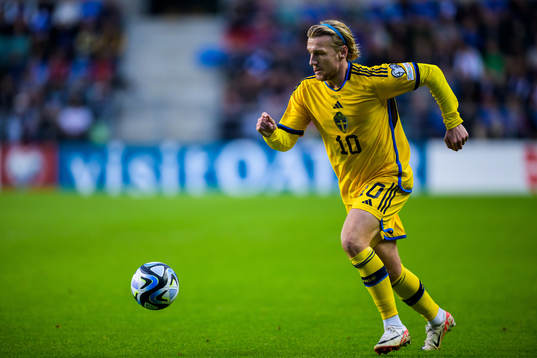 Emil Forsberg of Sweden