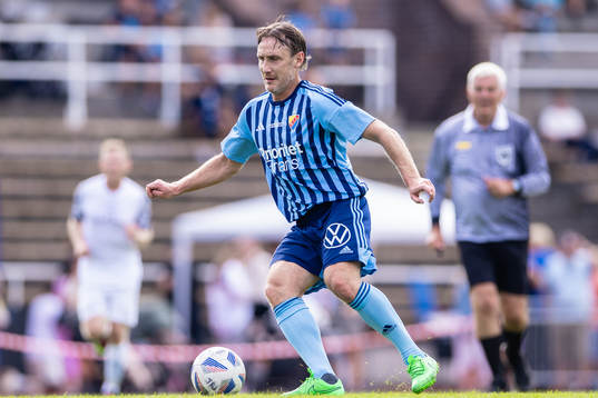 Djurgårdens Andreas Johansson i en legendarmatch mellan
