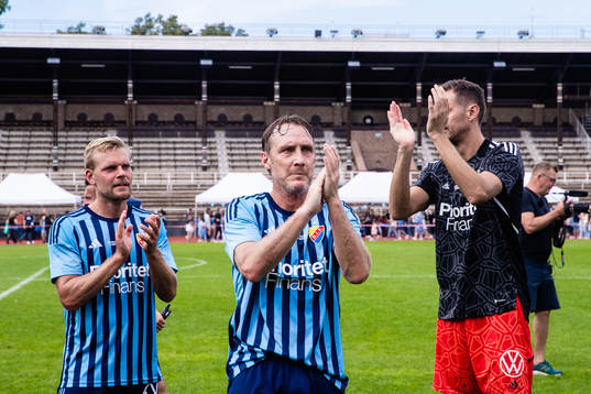 Djurgårdens Johan Arneng och Andreas Johansson