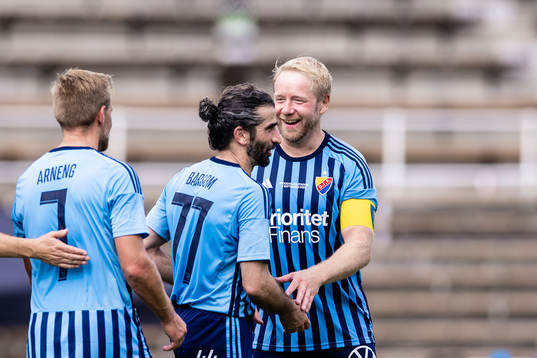 Djurgårdens Johan Arneng, Abgar Barsom och Patrik