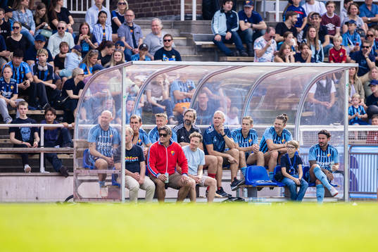 Djurgårdens sportchef Bosse Andersson i avbytarbåset