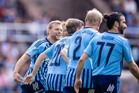 Djurgårdens Johan Arneng, Jesper Blomkvist, Patrik