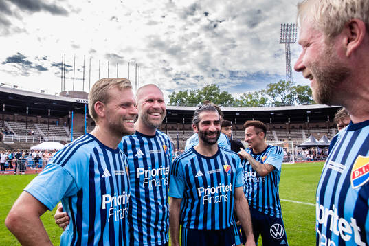 Djurgårdens Johan Arneng, Mikael Dorsin, Abgar Barsom,