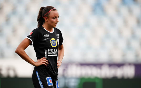 IK Uppsalas Taryn Ries deppar