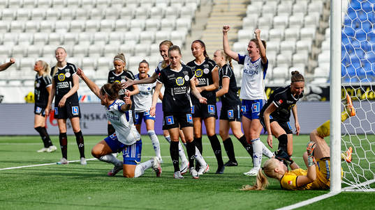 Mål 1-0 av IFK Norrköpings Shannon Woeller