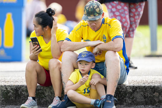 Swedish supporters