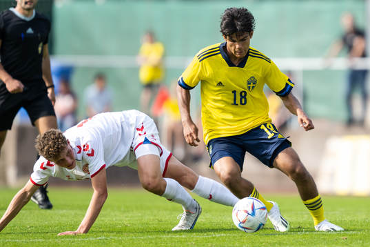 Jonatan Lindekilde of Denmark and Noel Sernelius of