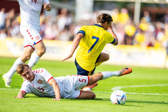 Lukas Wessel of Denmark and Simon Sjöholm of Sweden