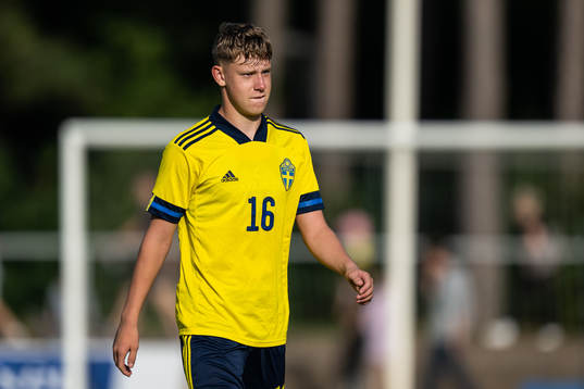 Viggo Jeppsson of Sweden looks dejected