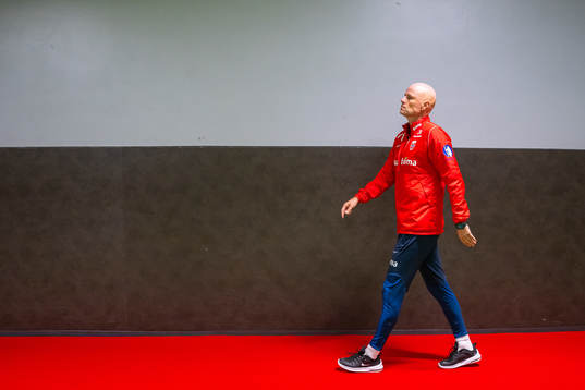Ståle Solbakken, head coach of the Norwegian national