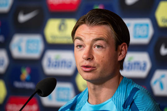 Patrick Berg of the Norwegian national football team