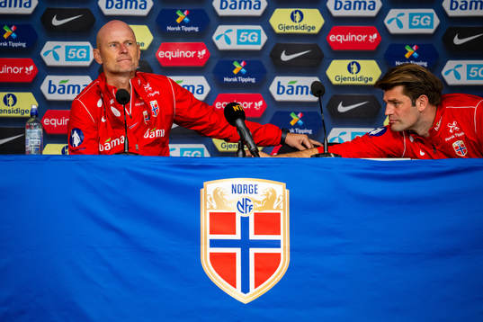 Ståle Solbakken, head coach of the Norwegian national