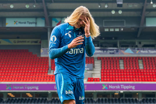 Erling Braut Haaland of the Norwegian national football team