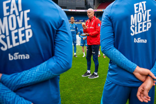 Ståle Solbakken, head coach of the Norwegian national