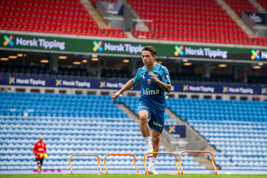 Patrick Berg of the Norwegian national football team