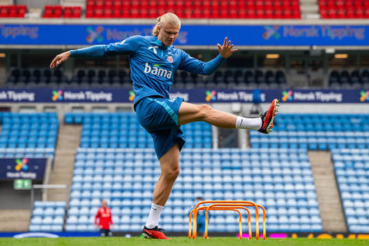 Erling Braut Haaland of the Norwegian national football team