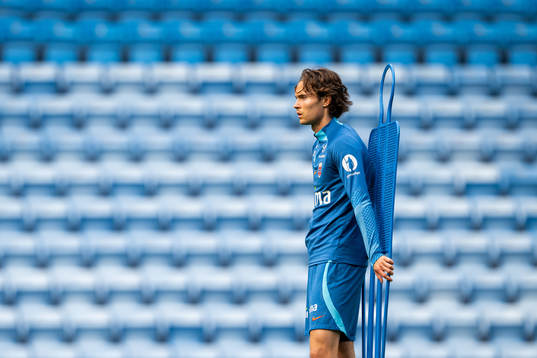 Markus Solbakken of the Norwegian national football team