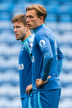 Fredrik André Bjørkan and Marcus Holmgren Pedersen of the