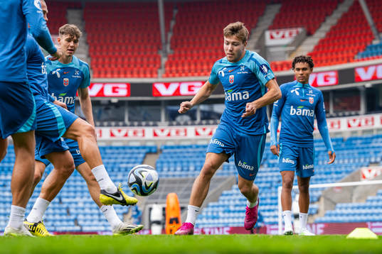 Fredrik André Bjørkan of the Norwegian national football